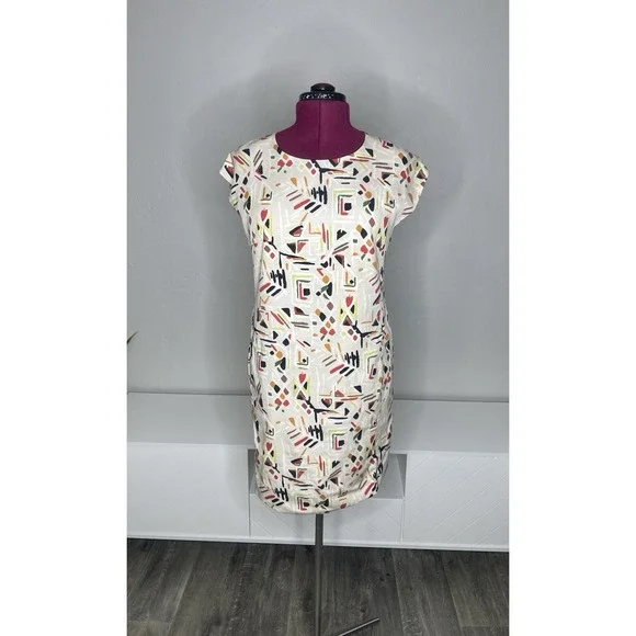 MM LaFleur Maaza Dress In Geometric Print - Picture 3 of 11